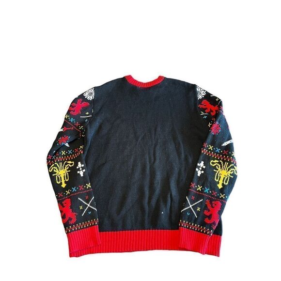 Game of thrones joy to the realm Christmas holiday sweater small - Picture 2 of 5